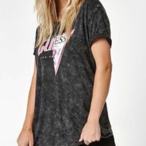 Guess Acid Wash Graphic Tee